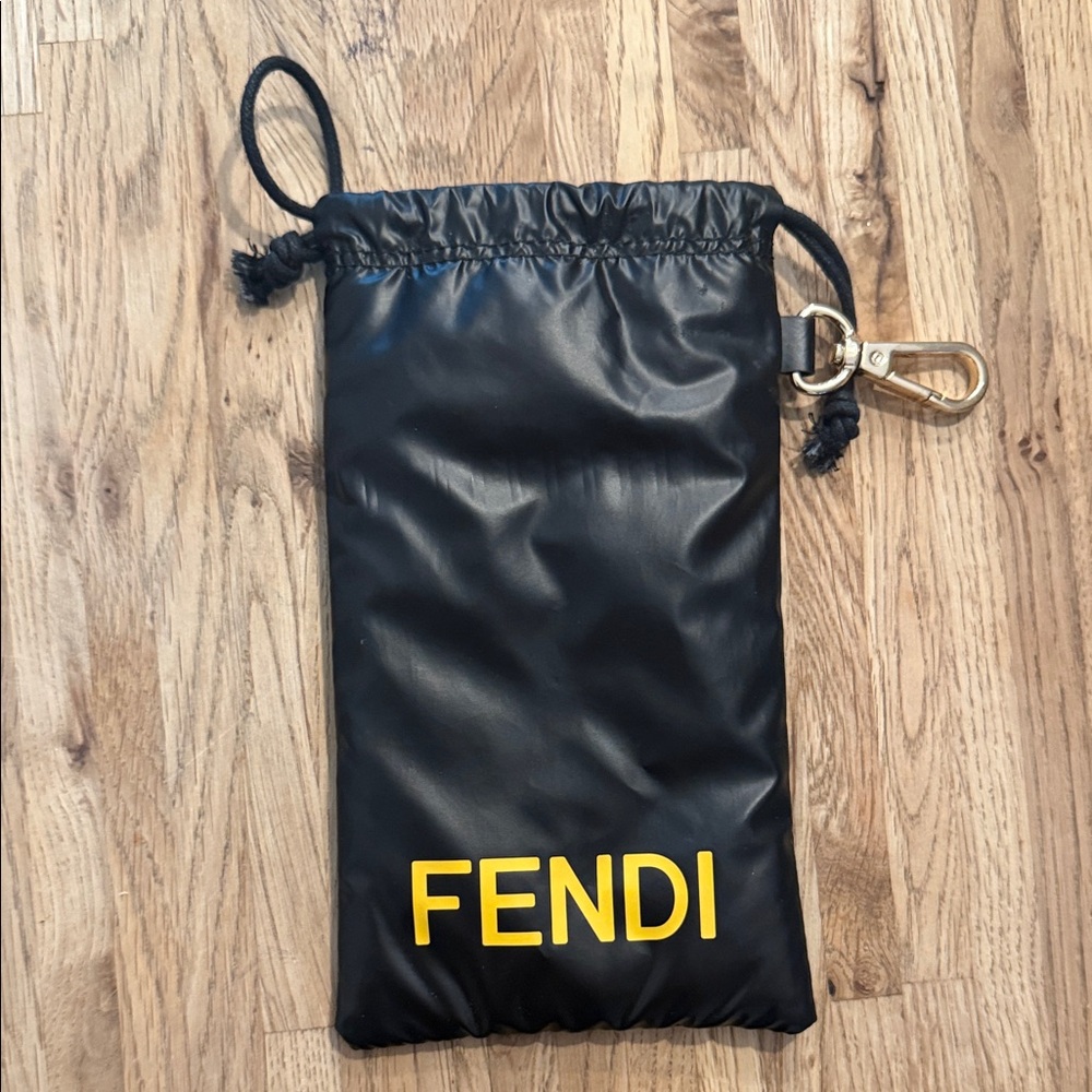 Fendi Black and Yellow Bag
